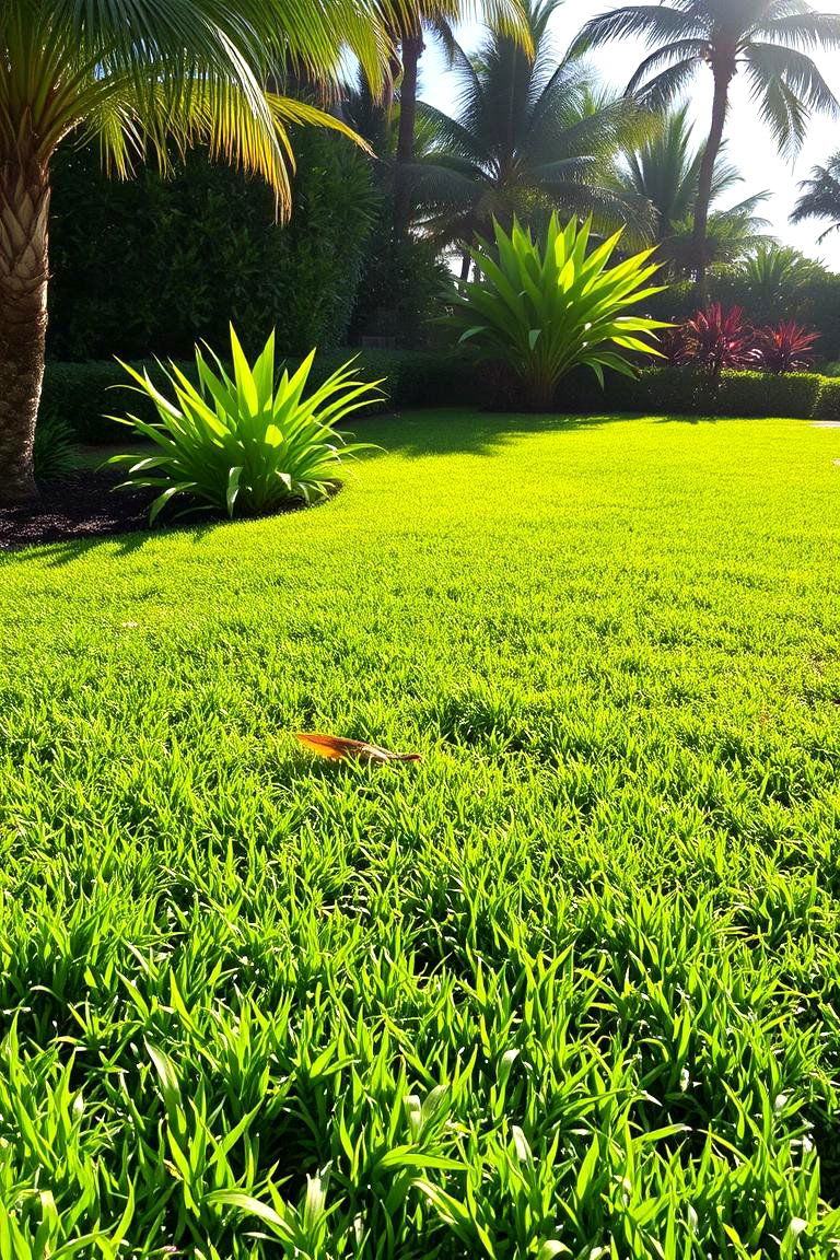 Lush Coastal Lawn - 24 South Florida Landscaping Ideas