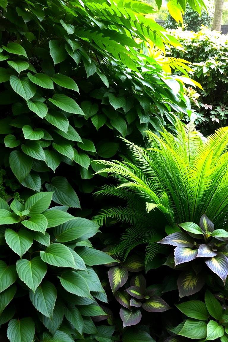 Lush Foliage Haven - 24 Shady Garden Ideas