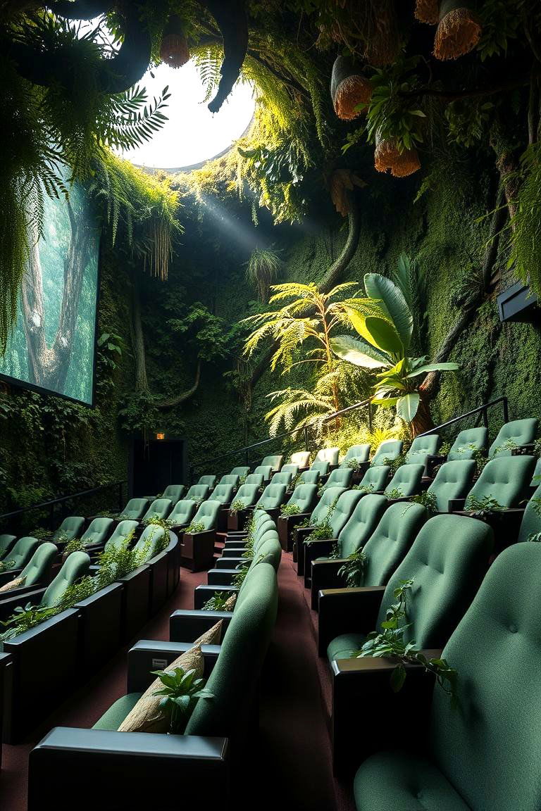 Lush Forest Green - 24 Home Theater Paint Colors