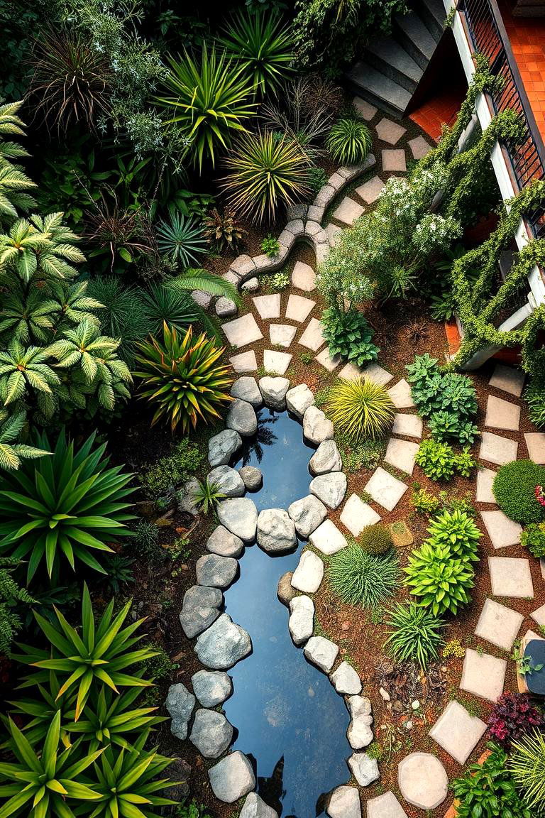 Lush Garden Escape Integrated Nature and Architecture - 24 Spanish Mediterranean House Ideas
