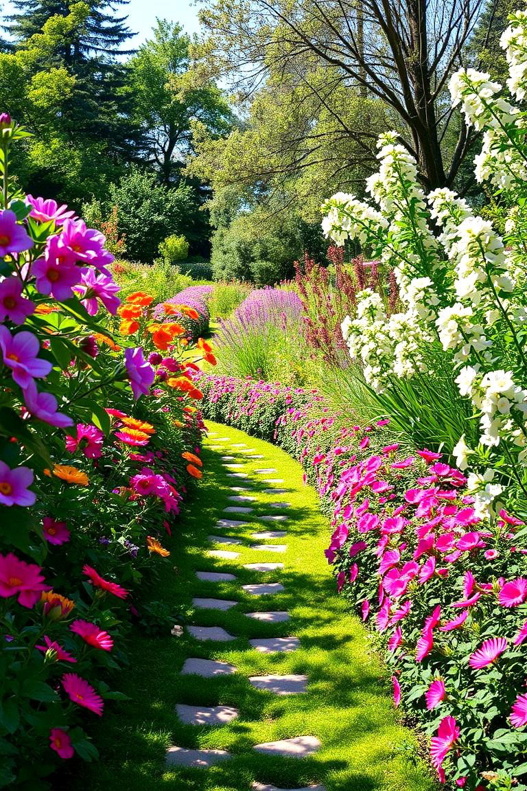 Lush Garden Path - 24 Front Walkway Ideas