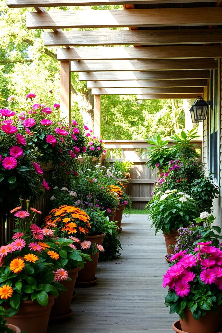Lush Garden Retreat - 24 Under Deck Landscaping Ideas