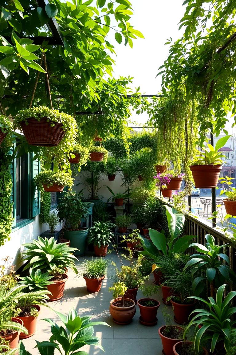 Lush Green Oasis - 24 Terrace Design Ideas