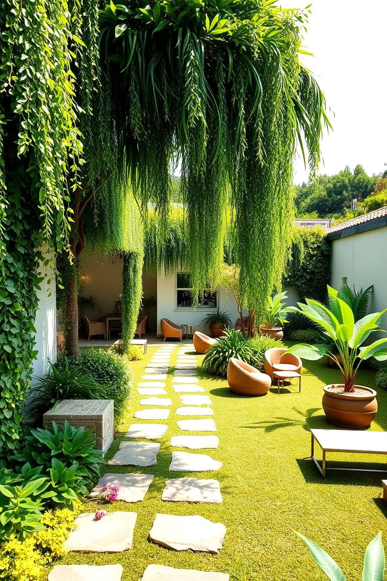 Lush Green Oasis Terrace - 24 Terraced Garden Ideas