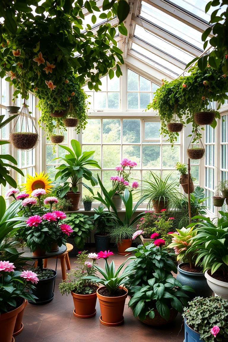 Lush Indoor Garden Retreat - 24 Victorian Sunroom Ideas