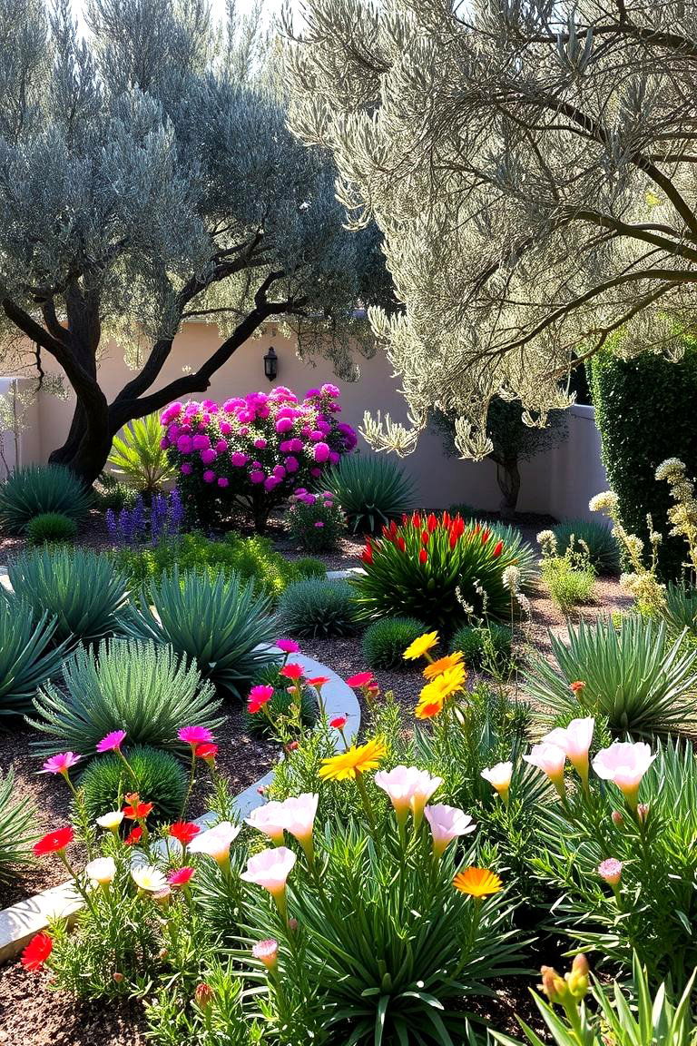 Lush Mediterranean Garden Oasis - 24 spanish style patio ideas