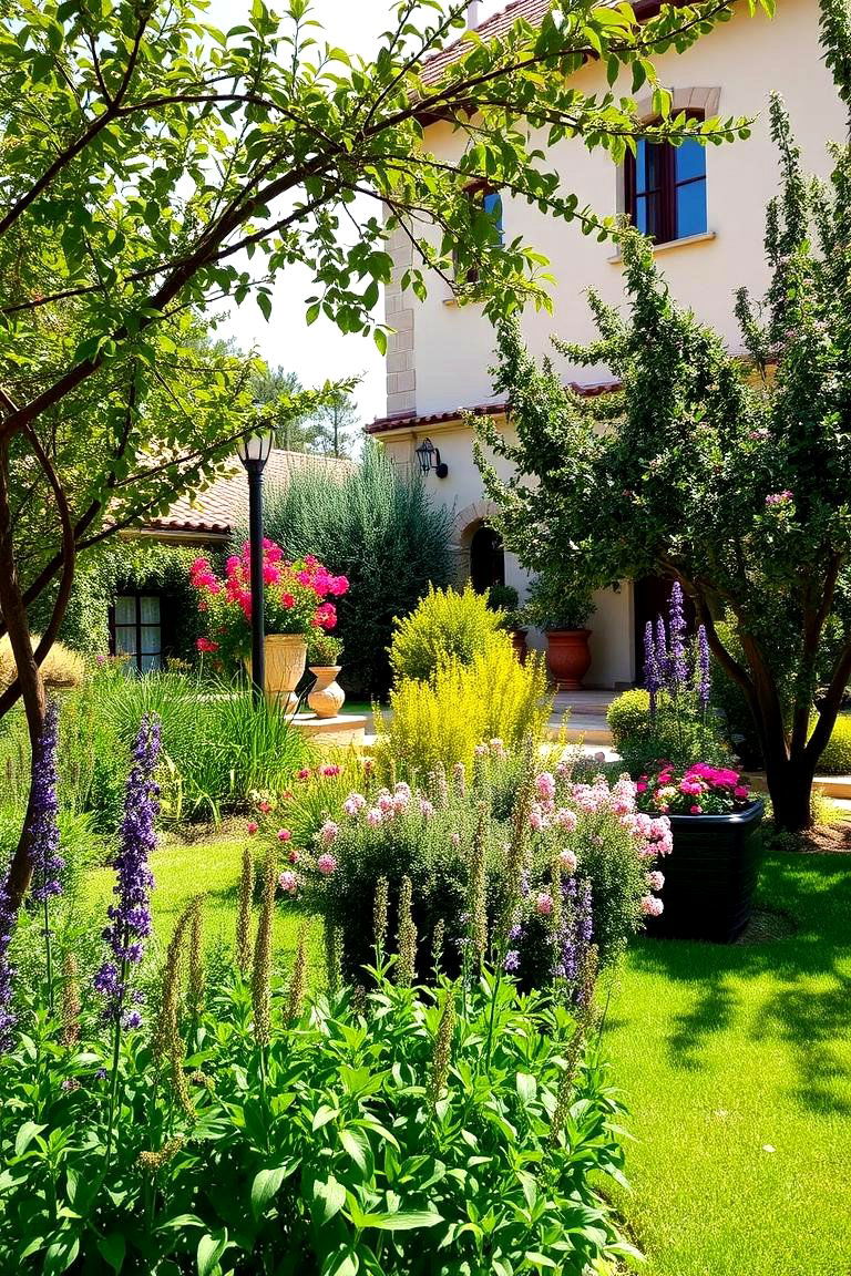 Lush Mediterranean Landscaping - 24 spanish style home exterior ideas