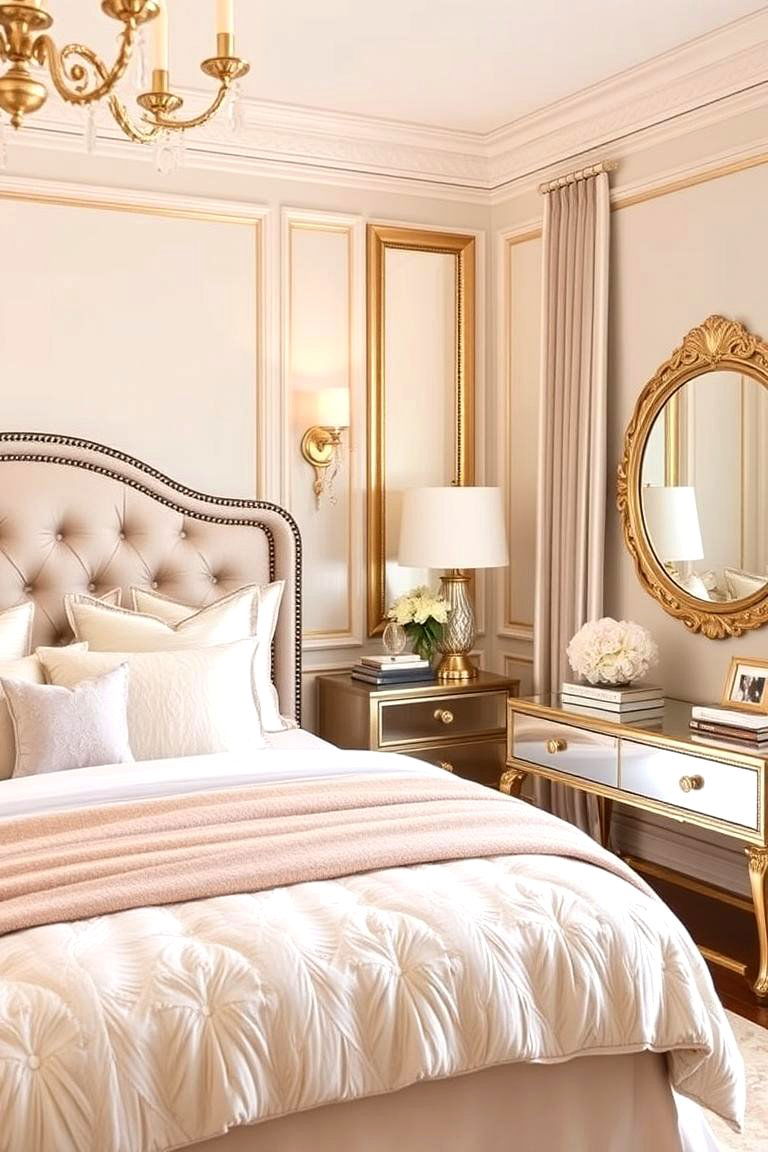 Luxe Accents on a Budget - 24 Eclectic Bedroom Ideas