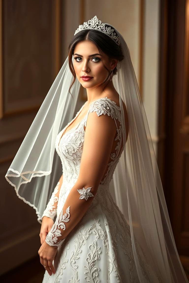 Luxe Bridal Attire - 24 Great Gatsby Wedding Ideas