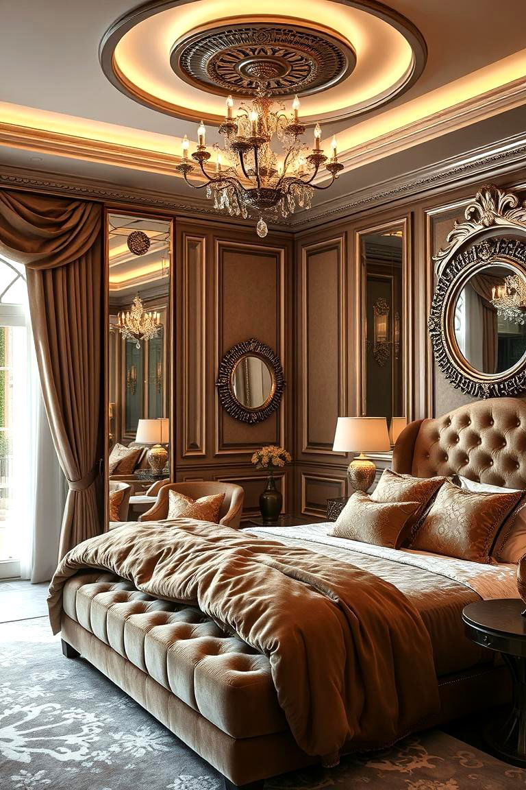 Luxe Glamorous Bedroom - 24 Bedroom Design Ideas