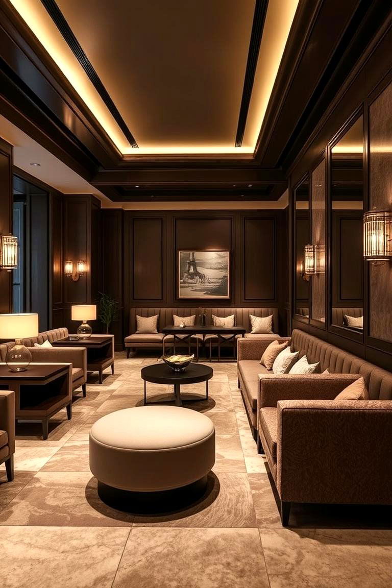 Luxe Lounge Retreat - 24 Clean Girl Room Ideas