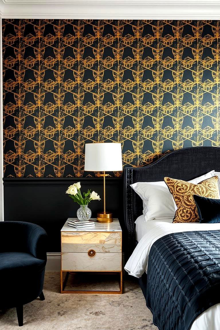 Luxurious Area Rugs - 24 Art Deco Bedroom Ideas