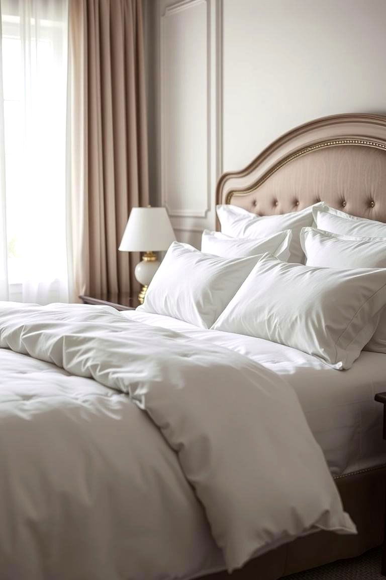 Luxurious Bedding for Ultimate Comfort - 24 romantic bedroom ideas
