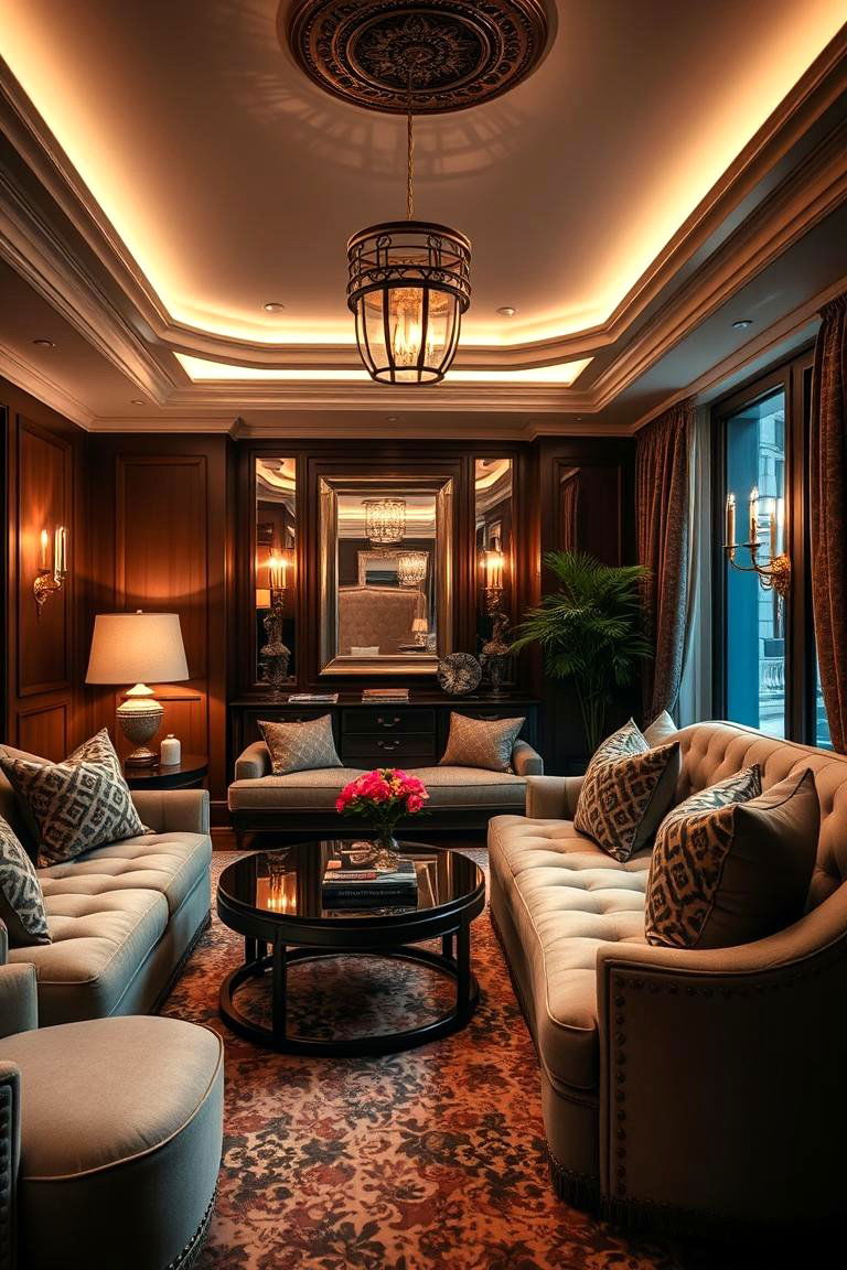 Luxurious Comfort Den - 24 Den Ideas