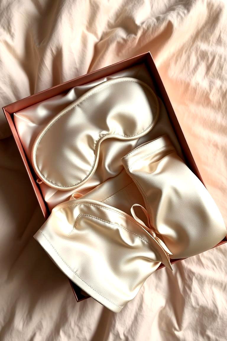 Luxurious Eye Mask and Sleep Set - 24 Wedding Gift Ideas for Bride