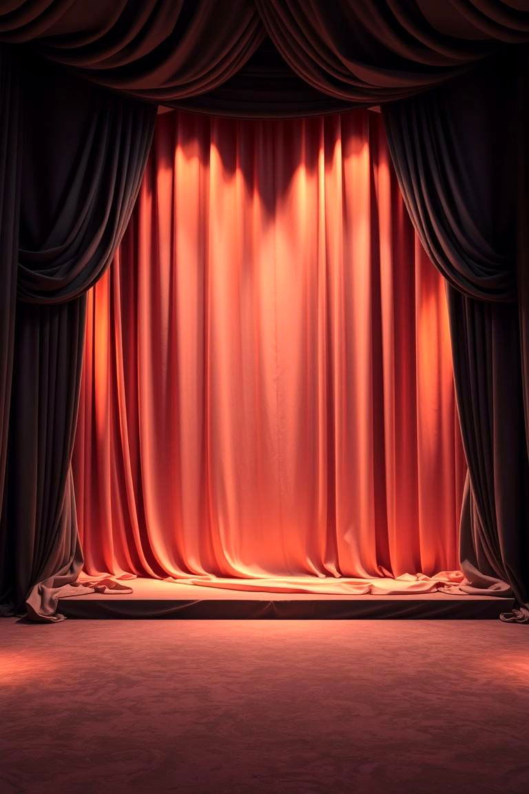 Luxurious Fabric Backdrops - 24 Wedding Decoration Ideas