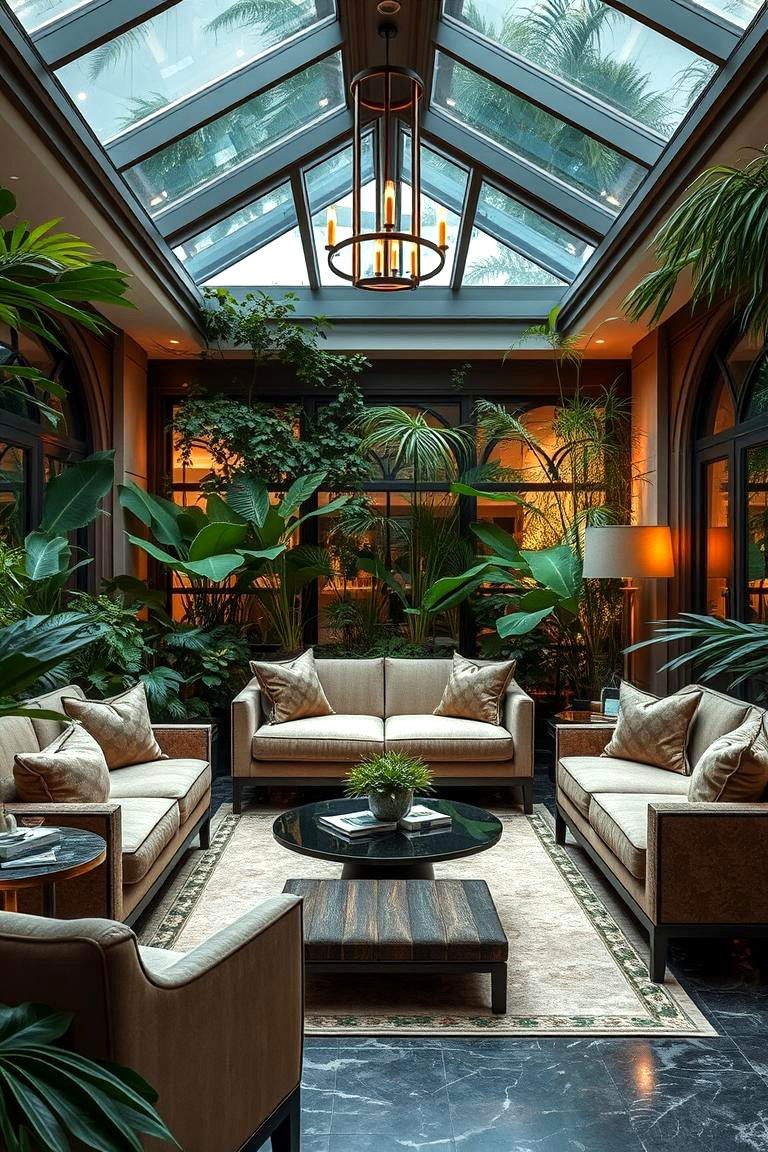 Luxurious Garden Lounge Room - 24 Garden Room Ideas