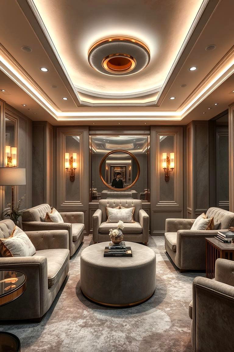 Luxurious Lounge Lash Room - 24 Lash Room Ideas