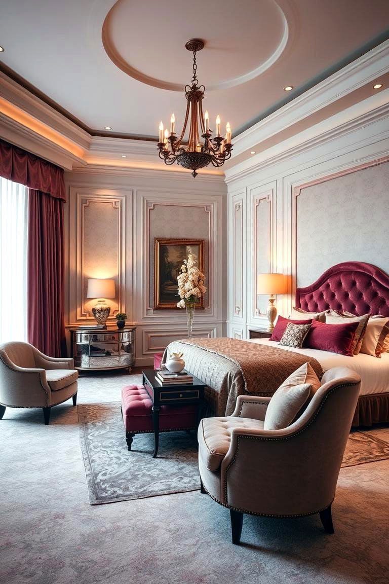 Luxurious Master Bedroom Retreat - 24 Room Decorating Ideas