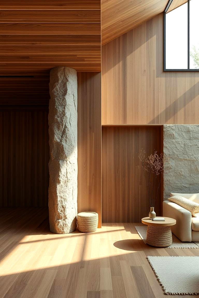 Luxurious Natural Materials - 24 Ralph Lauren Living Room Ideas