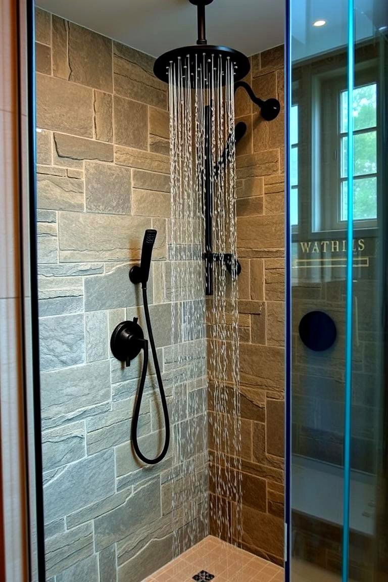 Luxurious Spanish Style Showers - 24 Spanish Style Bathroom Ideas