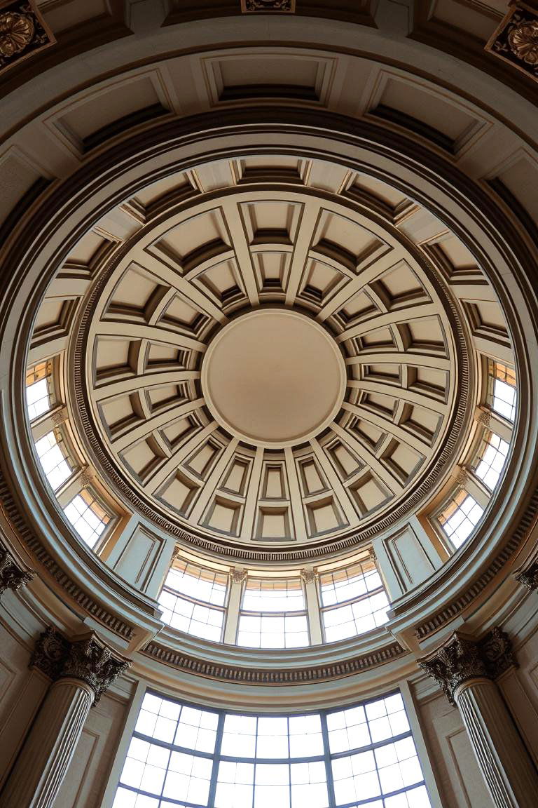 Luxurious Sunroom Dome Design - 24 Sunroom Ceiling Ideas