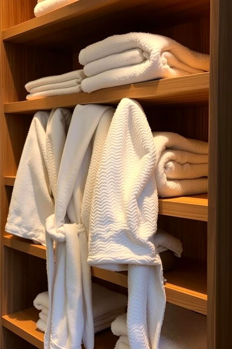 Luxurious Towels and Textiles - 24 Spa Decor Ideas