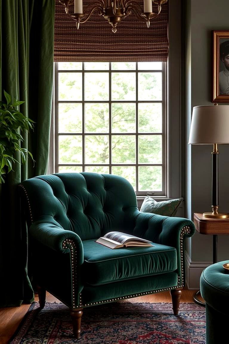Luxurious Upholstered Fabrics - 24 Art Nouveau Interior Design Ideas