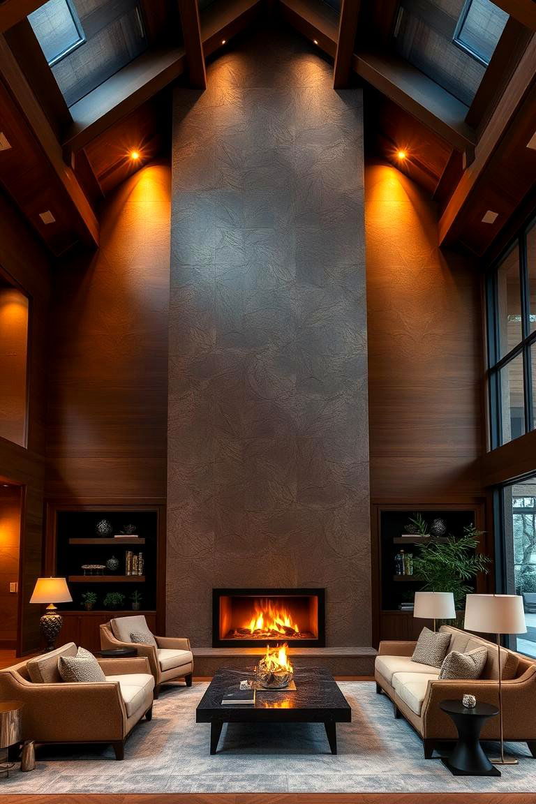 Luxurious Warmth and Comfort - 24 Rooms With Fireplaces With Vaulted Ceilings Features
