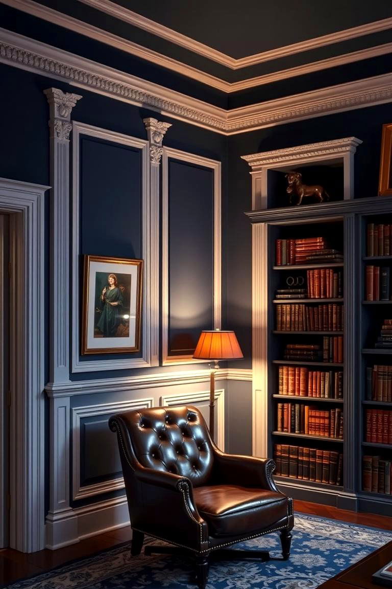 Luxurious and Ornate Panel Molding - 24 Wall Molding Ideas