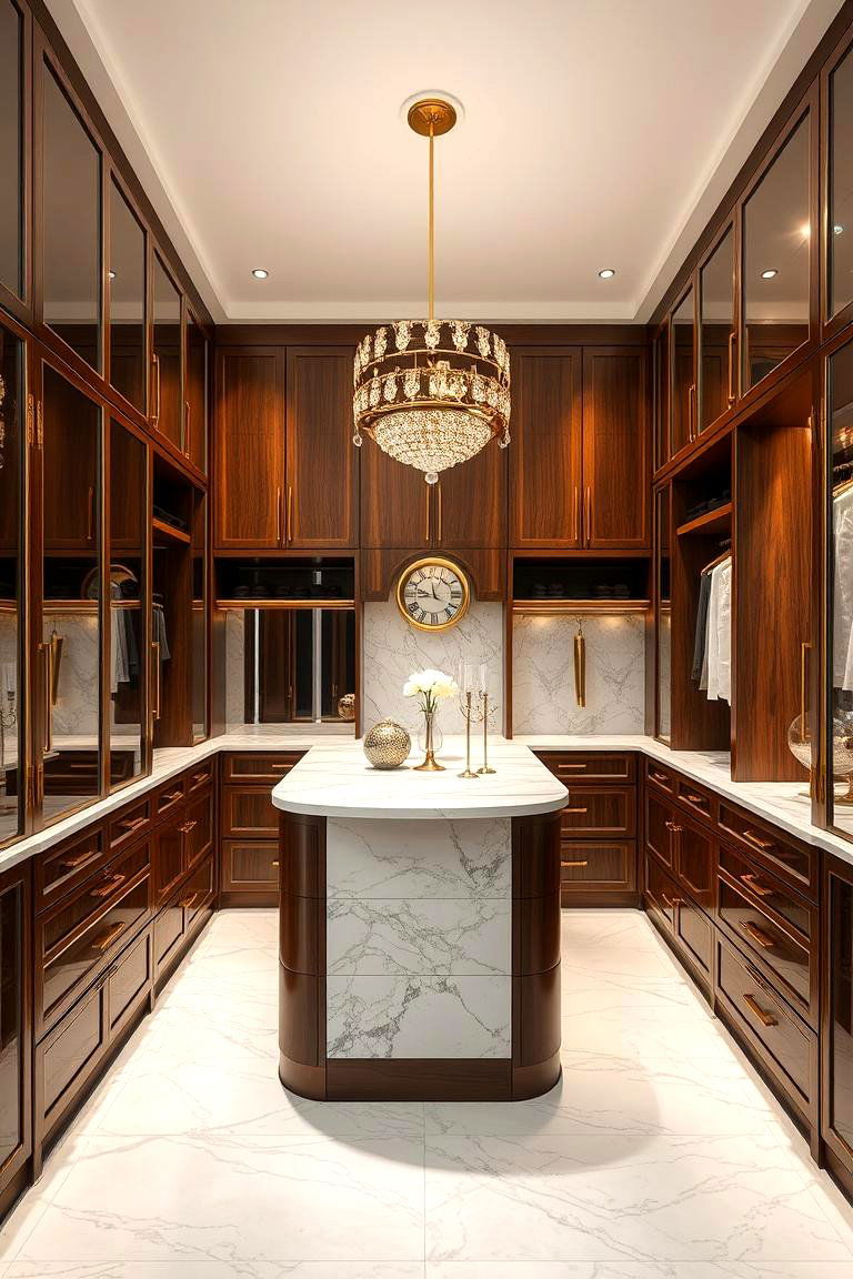 Luxury Closet Island - 24 Closet Island Ideas