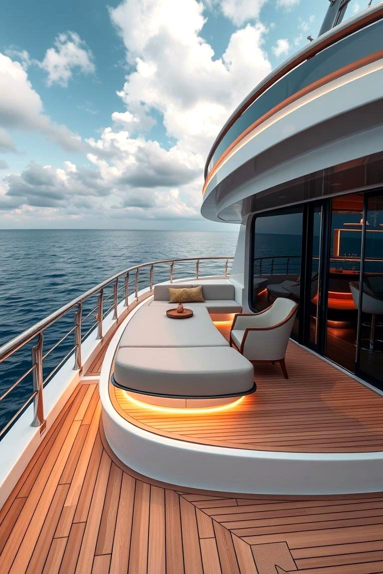 Luxury Floating Deck - 24 Floating Deck Ideas