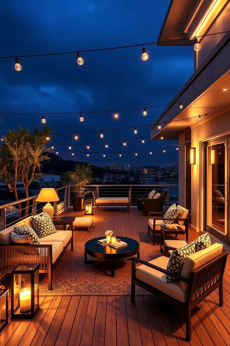 Luxury Lounge Experience - 24 Deck Decorating Ideas