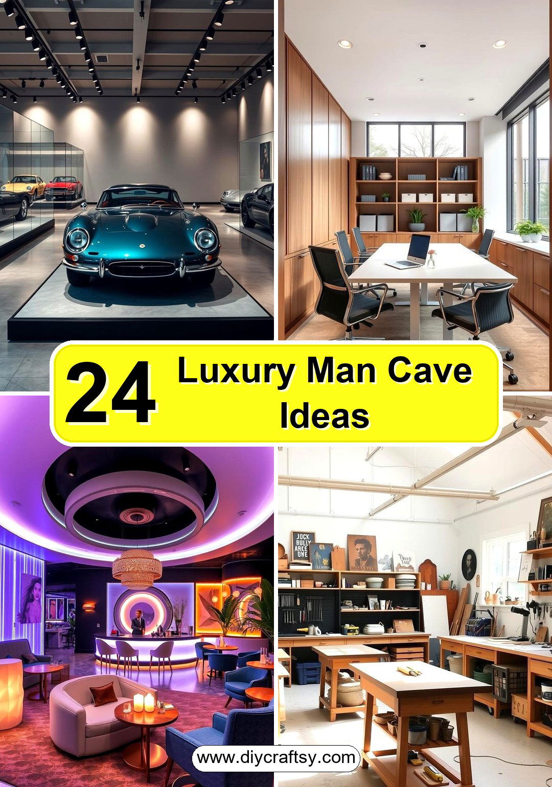Luxury Man Cave Ideas