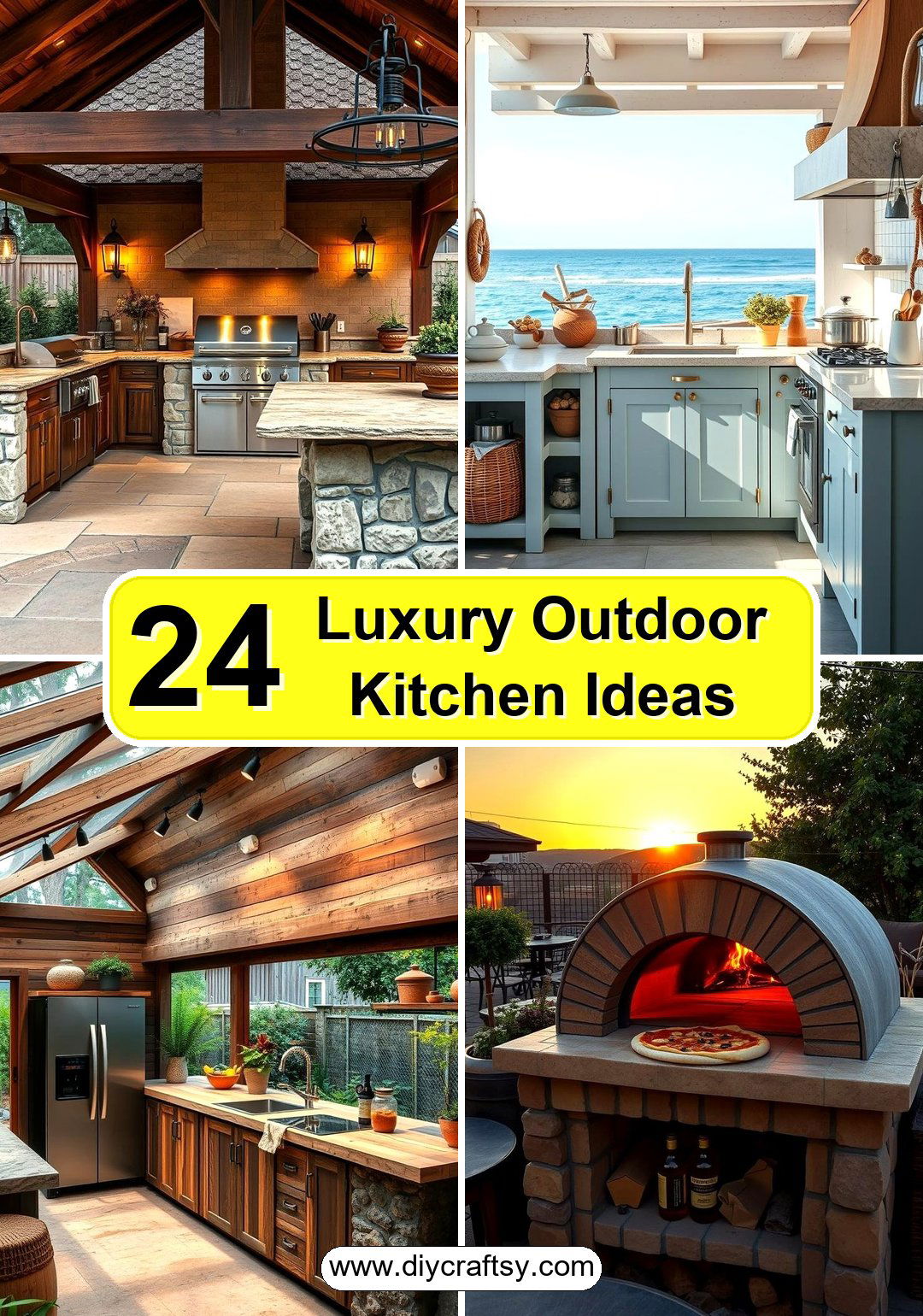 Luxury Outdoor Kitchen Ideas