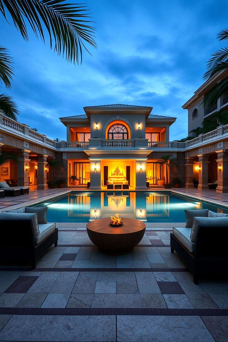 Luxury Resort Style - 24 Pool Deck Ideas