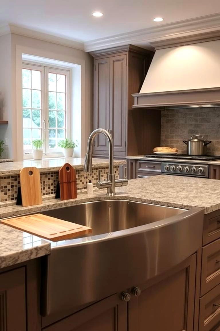 Luxury Sink Design - 24 Luxury Kitchen Ideas