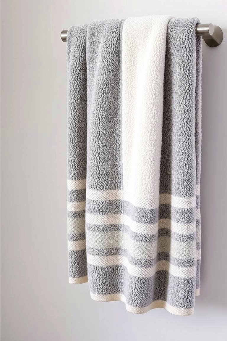 Luxury Towels and Linens - 24 Modern Bathroom Decor Ideas
