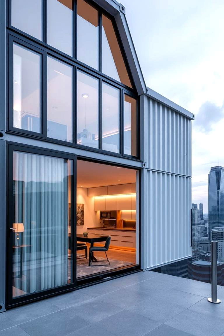 Luxury Urban Container Home - 24 Container Home Ideas