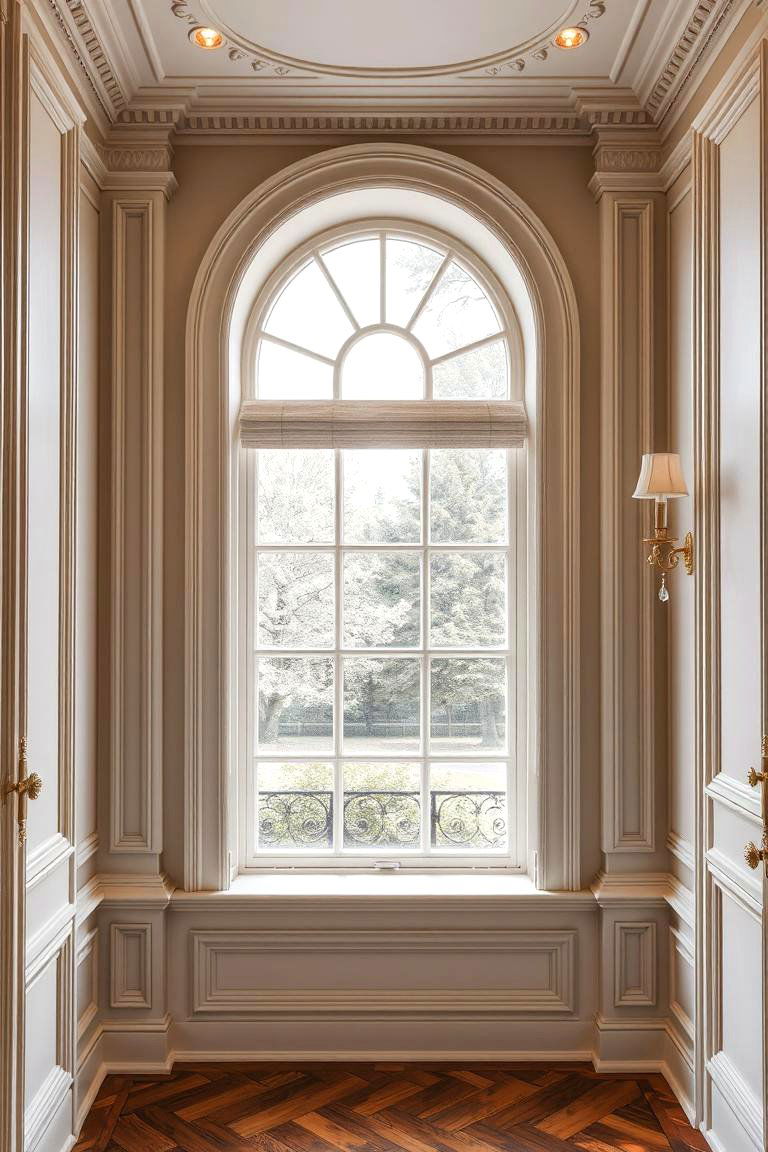 Luxury Window Detailing - 24 Bedroom Window Ideas