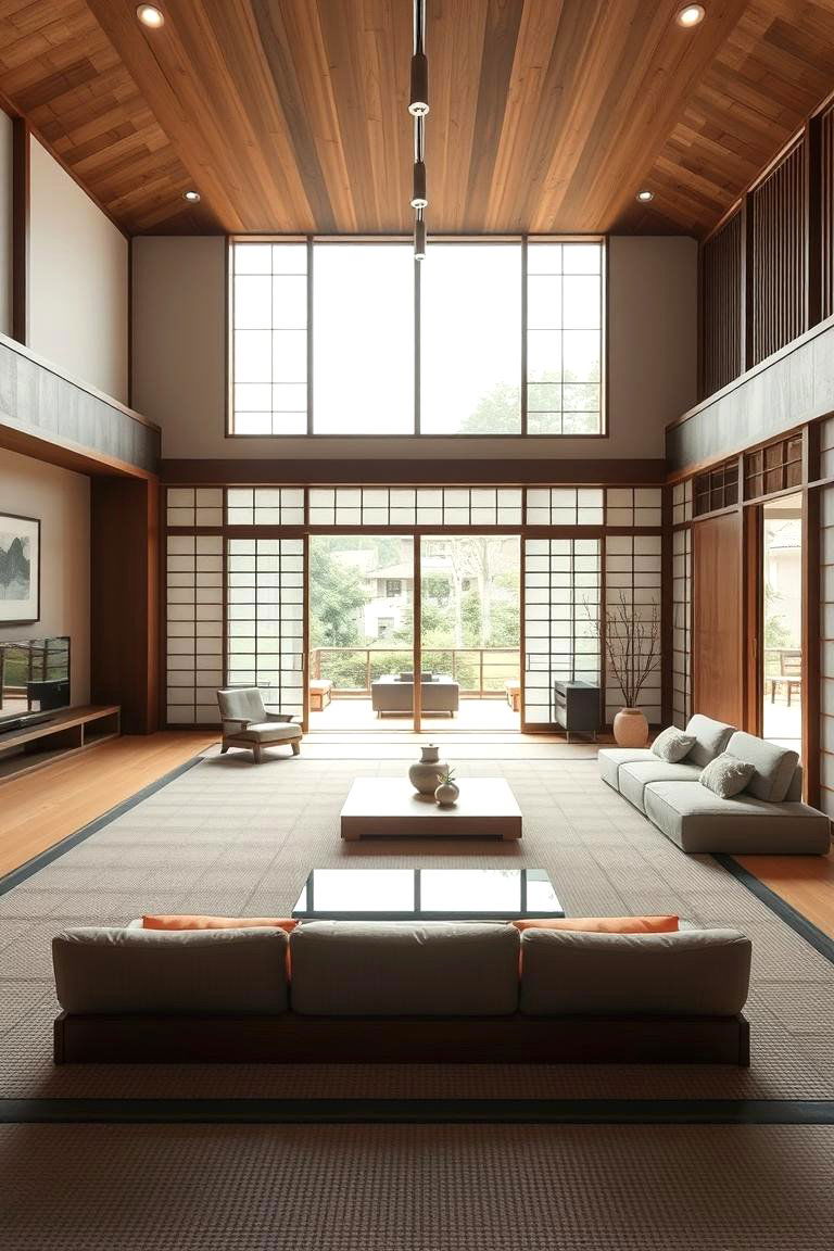 Ma The Beauty of Empty Space - 24 Japanese Style Living Room Ideas