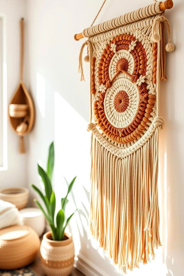 Macrame Wall Hangings - 24 Boho Wall Decor Ideas