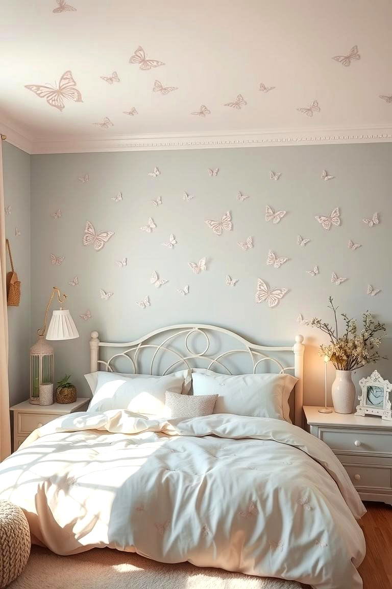 Magical Butterfly Accents - 24 Fairy-themed Bedroom Ideas