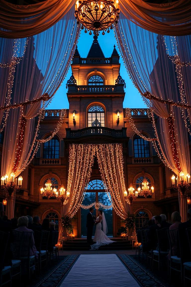 Magical Castle Ceremony - 24 Disney Wedding Ideas