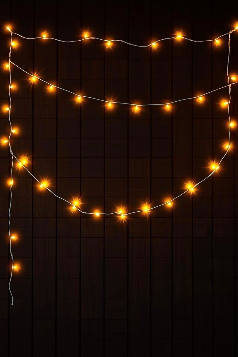 Magical Fairy Lights - 24 Wedding Backdrop Ideas