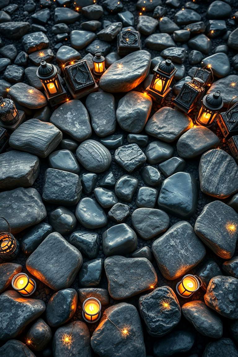 Magical Stone Circle Fairy Garden - 24 Large Fairy Garden Ideas