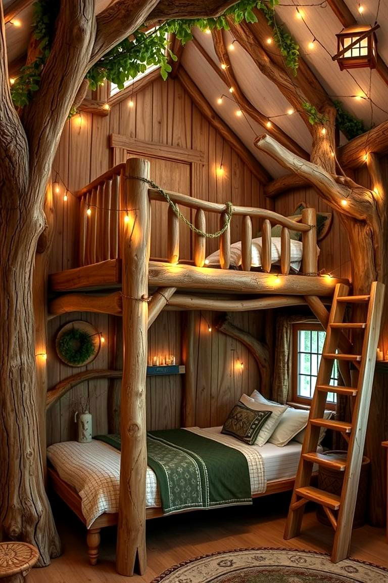 Magical Treehouse Retreat - 24 Fairy-themed Bedroom Ideas