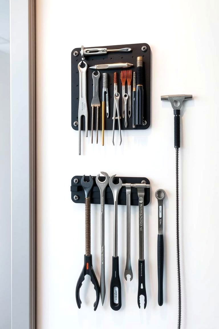 Magnetic Hardware Organizer - 24 Small Utility Room Ideas