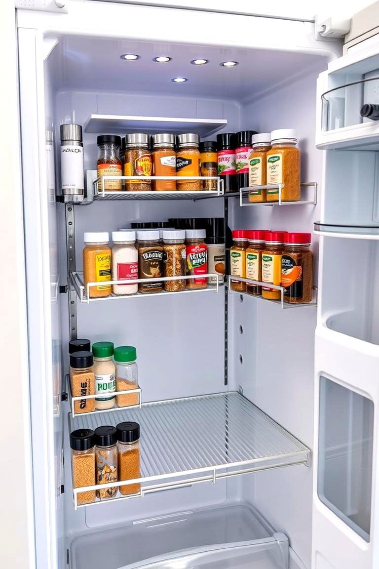 Magnetic Organizers - 24 Fridge Organization Ideas