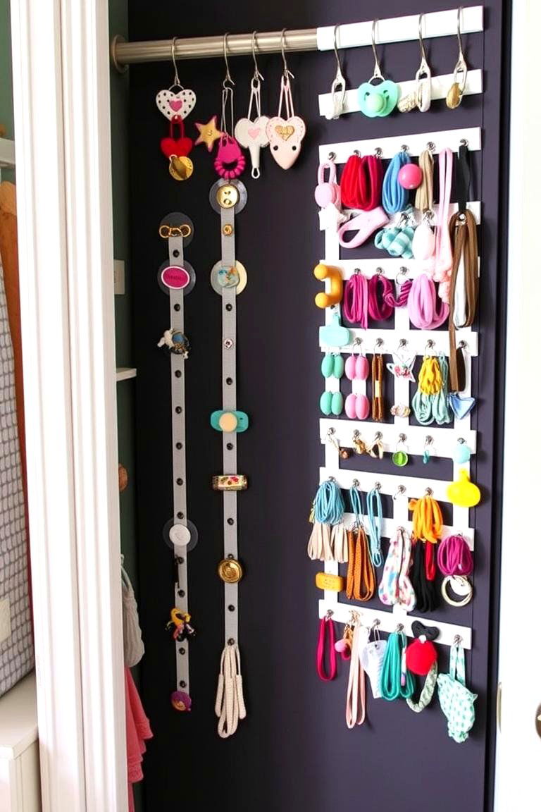 Magnetic Storage Solutions - 24 Nursery Closet Ideas